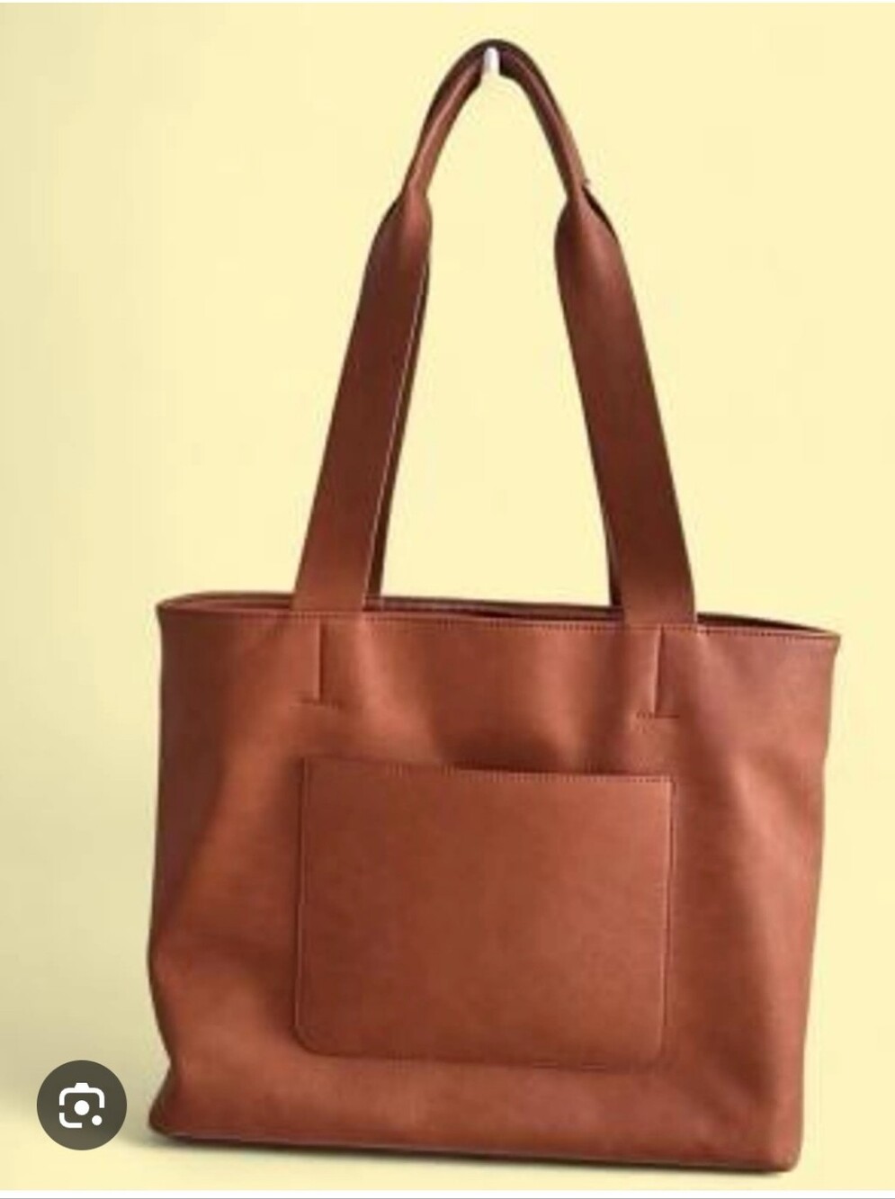 Universal Thread Cognac Brown Tote Shoulder Bag